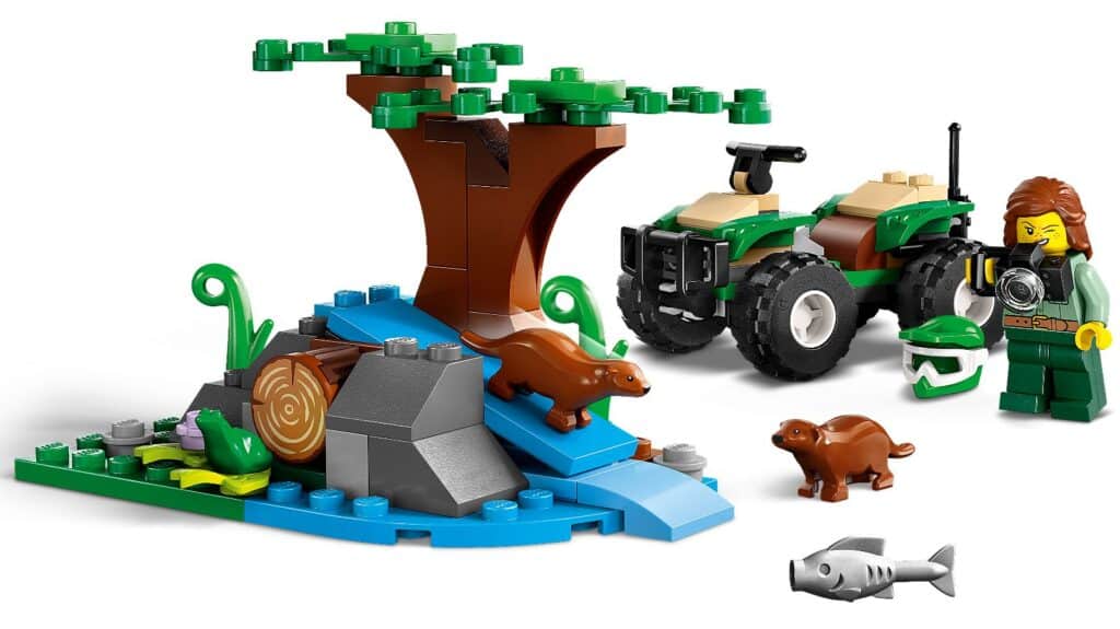lego city 60394 atv & otter habitat (2)