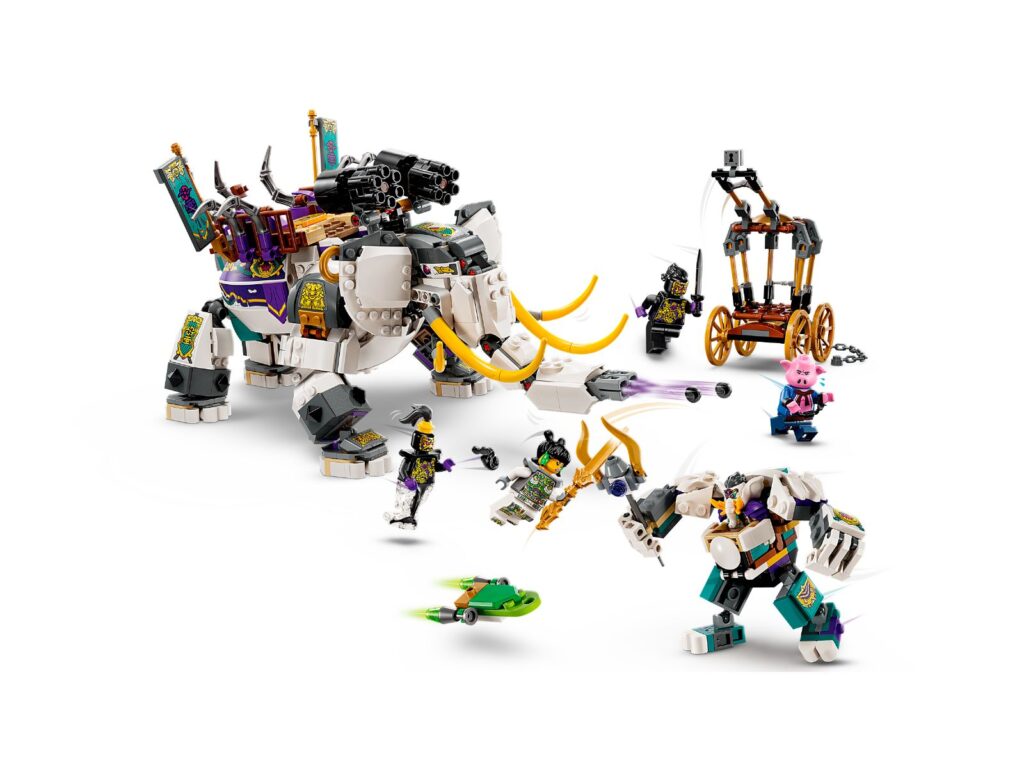lego monkie kid 80043 yellow tusk elephant (2)