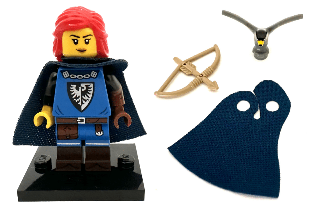 lego 71037 minifigures series 24 falconer front