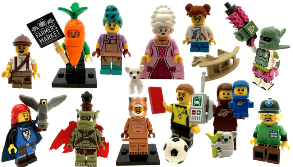 lego 71037 minifigures series 24 overview