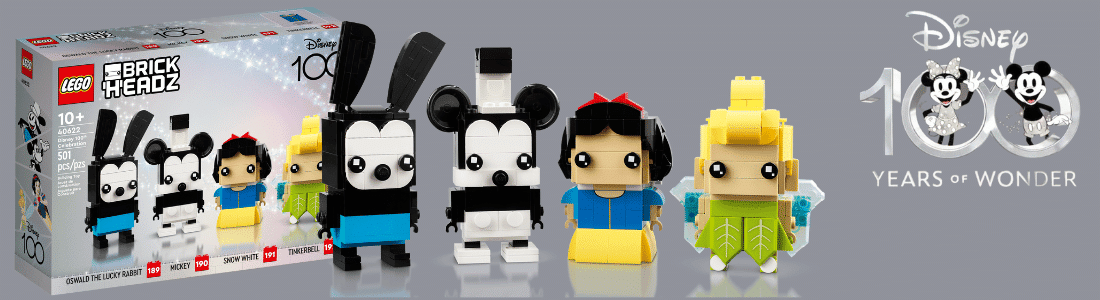 lego brickheadz 40622 disney 100th celebration kopen