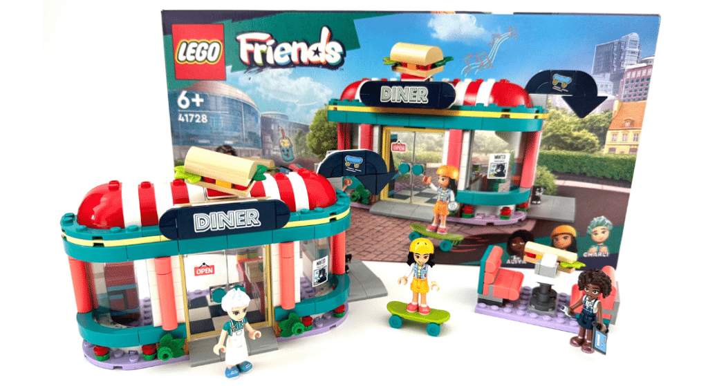 lego friends 41728 heartlake downtown diner header