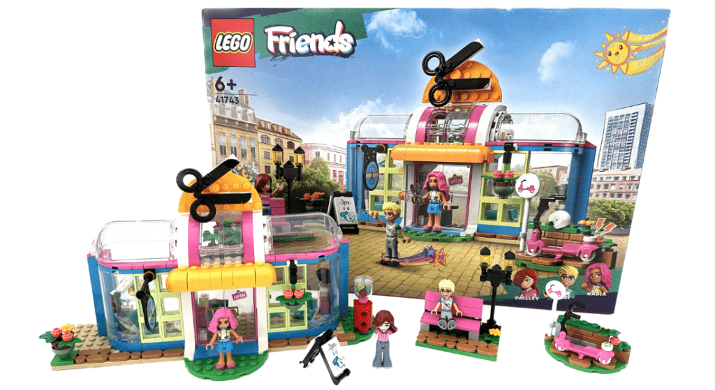 lego friends 41743 hair salon header