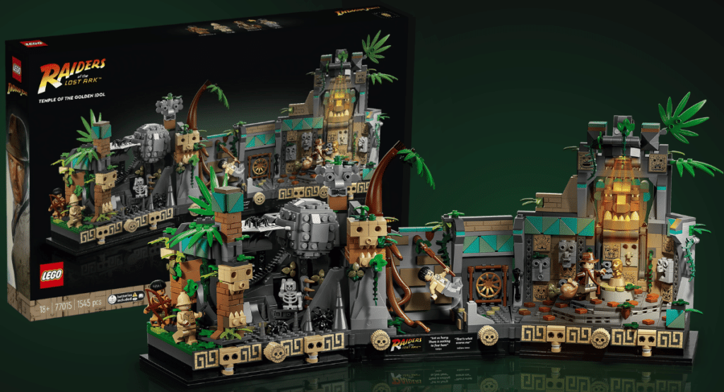 LEGO Indiana Jones 77015 Temple of the Golden Idol - vanaf nu te koop