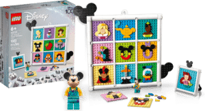 lego disney 43221 100 years of disney animation icons