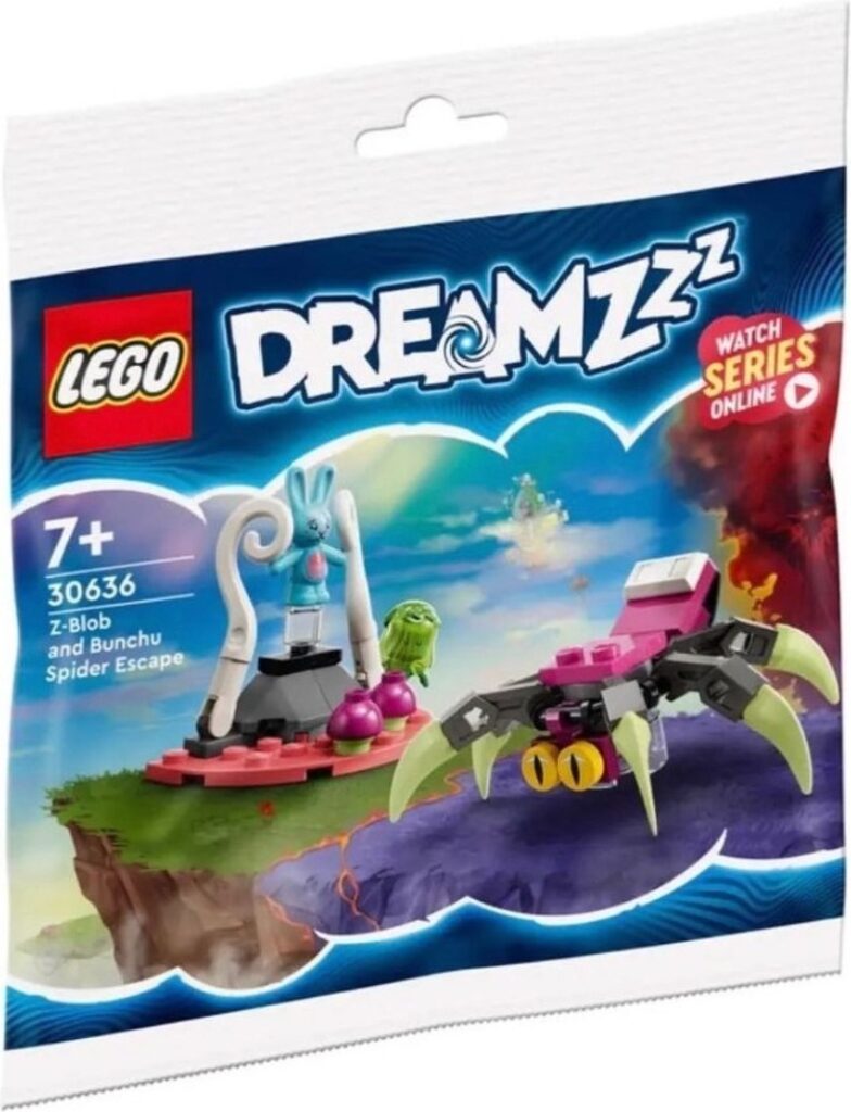 lego 30636 z blob and bunchu spider escape
