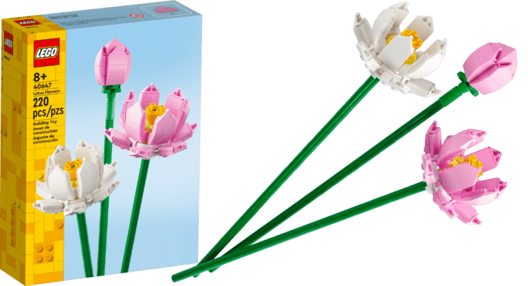 LEGO 40647 Lotus Flowers onthuld