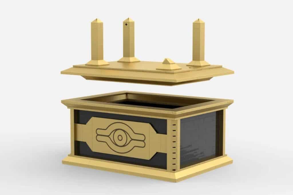 lego ideas yu gi oh – dark magician vs blue eyes white dragon (4)
