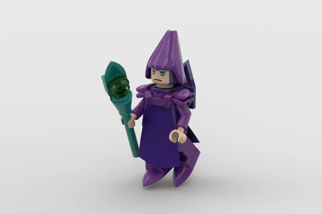 lego ideas yu gi oh – dark magician vs blue eyes white dragon (6)