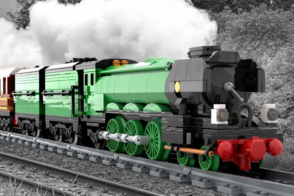 lego ideas flying scotsman steam locomotive (5)