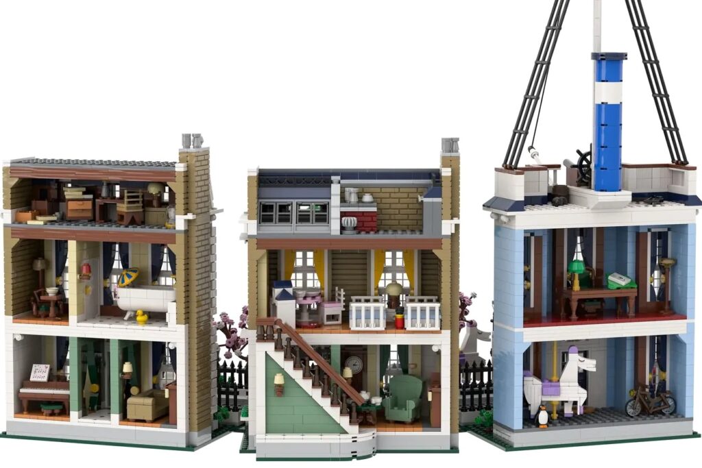 lego ideas marry poppins cherry tree lane (3)
