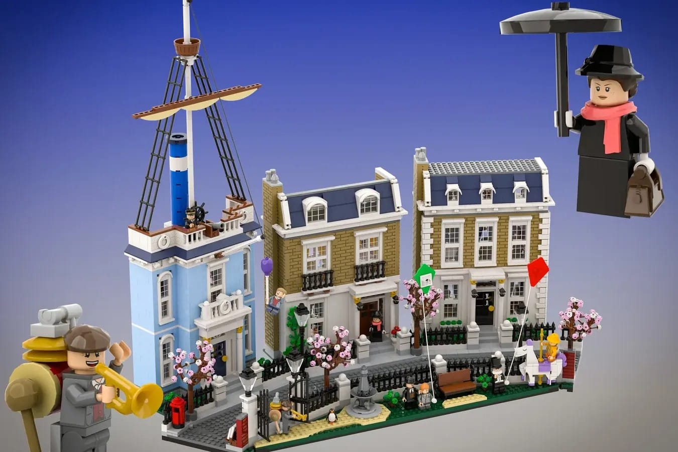 lego ideas marry poppins cherry tree lane (6)