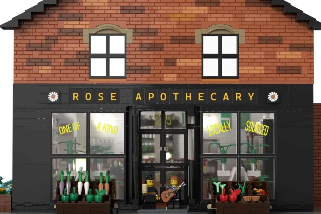 lego ideas schitt’s creek – the rose apothecary (2)