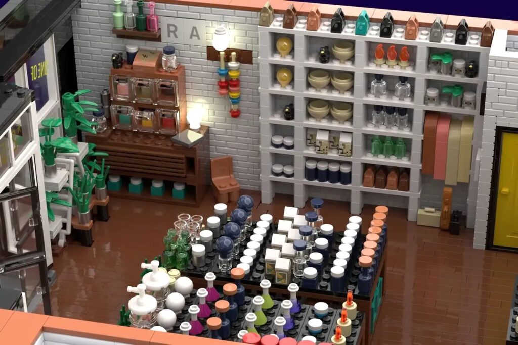 lego ideas schitt’s creek – the rose apothecary (4)