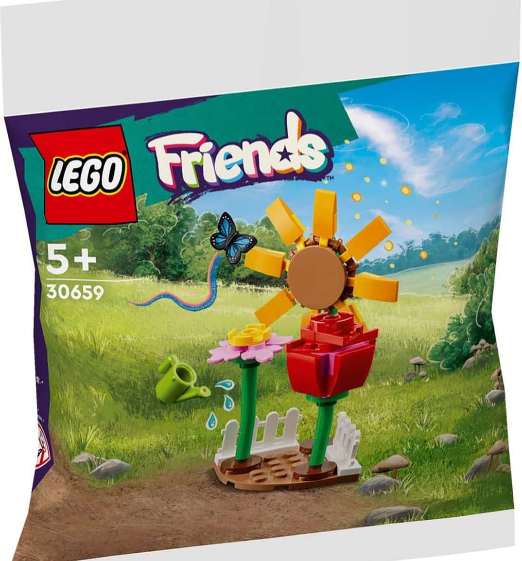 lego 30659 flower garden