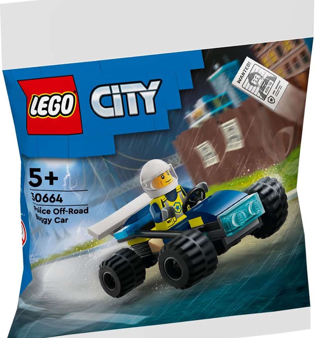 lego 30664 police off road buggy car