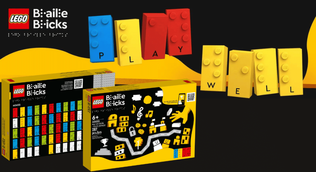 LEGO Braille Bricks - nieuwe talen beschikbaar