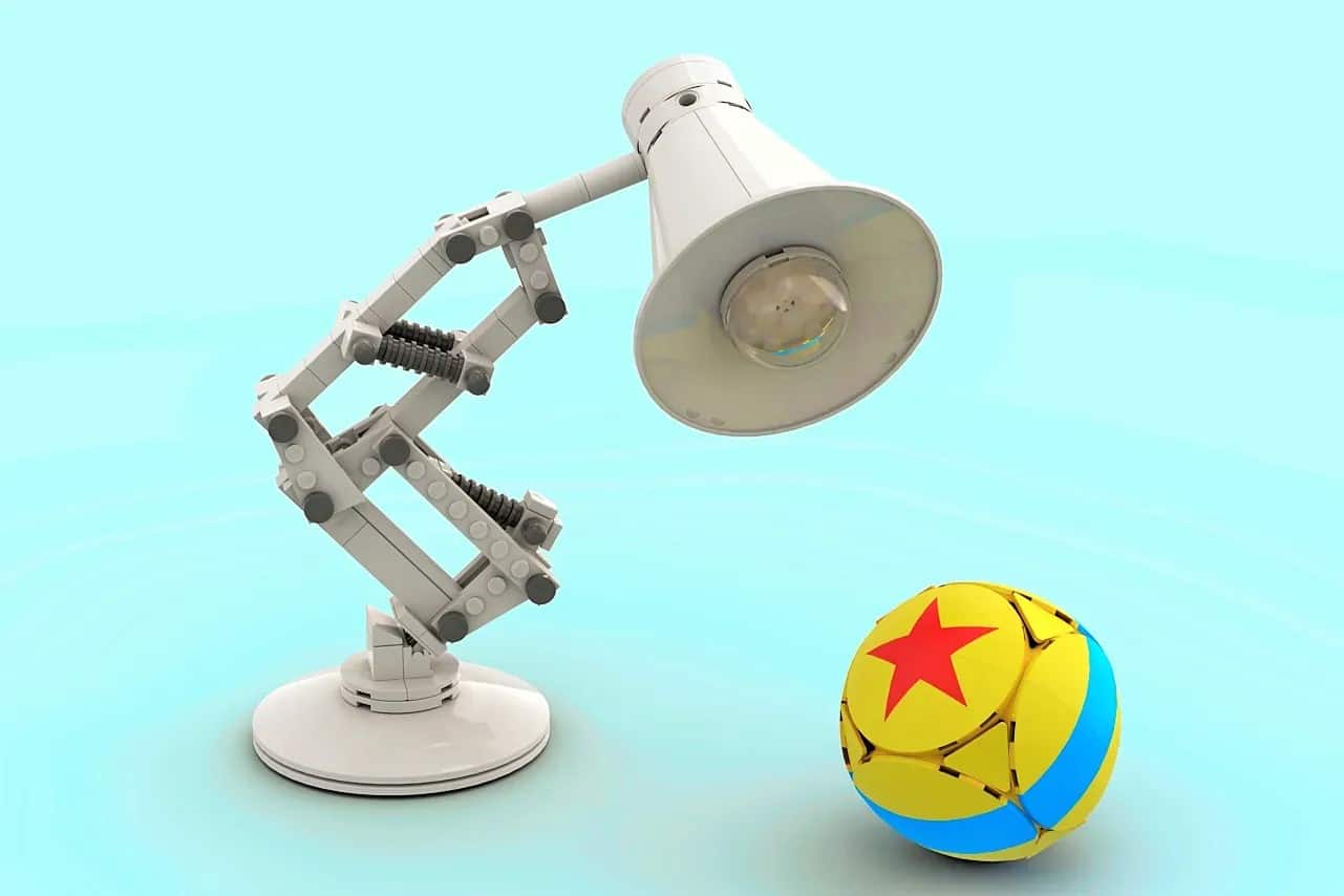 lego ideas pixar luxo jr lamp