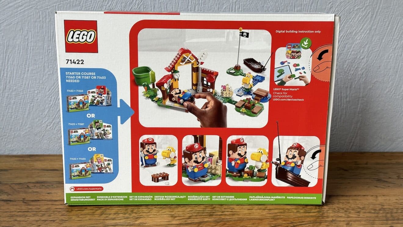 [Review] LEGO Super Mario 71422 Picnic at Mario’s House Expansion set ...