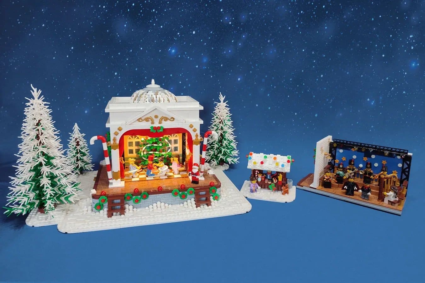 lego ideas christmas theater