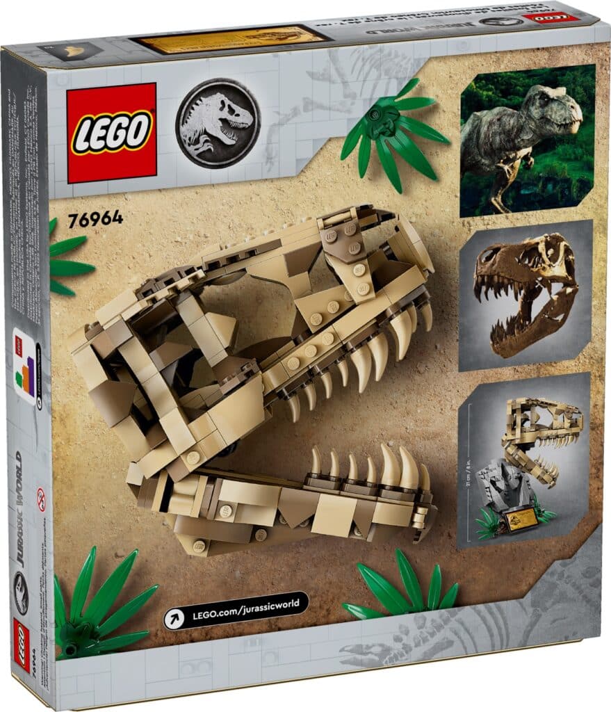 lego jurassic world 76964 dinossaur fossils t. rex skull (7)