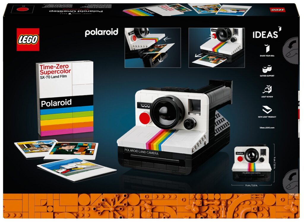 lego 21345 ideas polaroid onestep sx 70 camera pudelko tyl