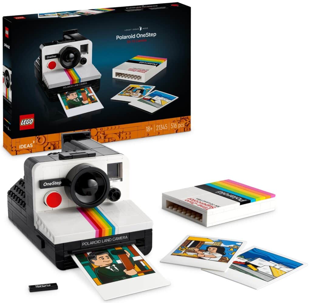 lego 21345 ideas polaroid onestep sx 70 camera pudelko zawartosc (1)