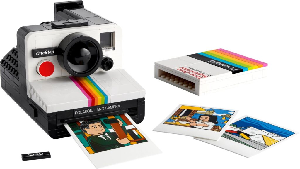 lego 21345 ideas polaroid onestep sx 70 camera zawartosc