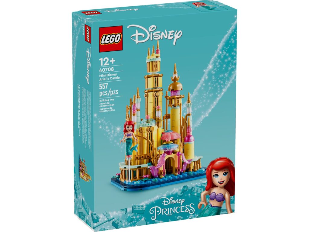 lego 40708 mini disney ariel's castle (1)