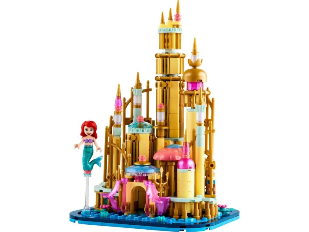 lego 40708 mini disney ariel's castle (2)