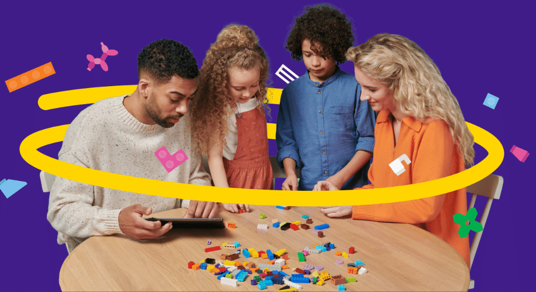 Organiseer een gezellige avond tijdens de feestdagen met de LEGO Brick Party