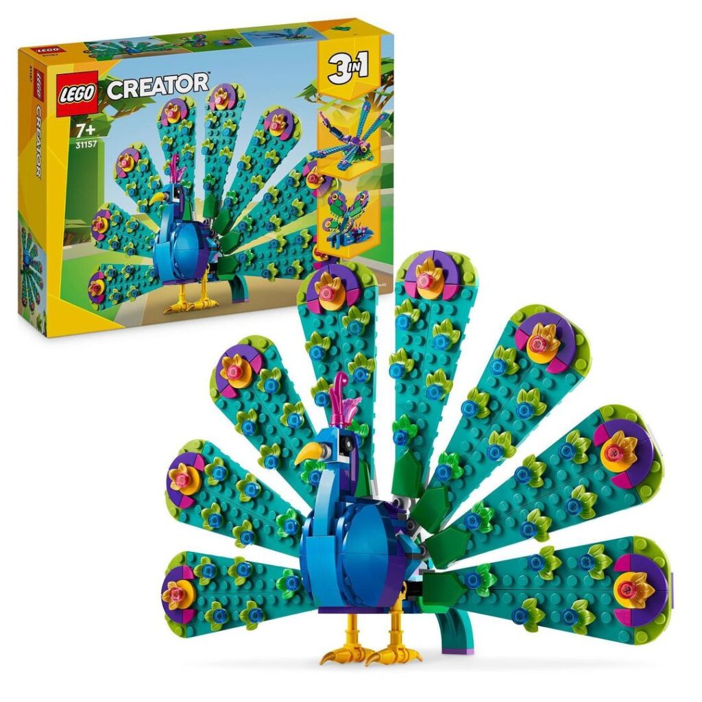 lego creator 31157 exotic peacock