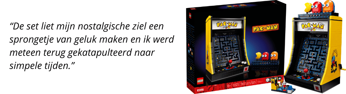 lego icons 10323 pac man arcade