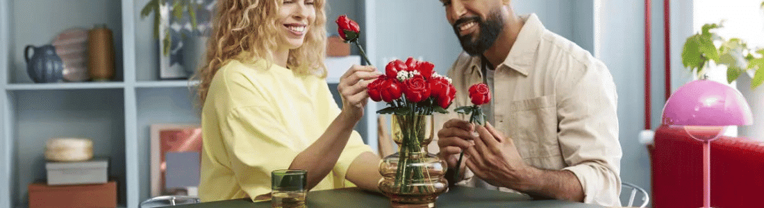 lego icons 10328 bouquet roses