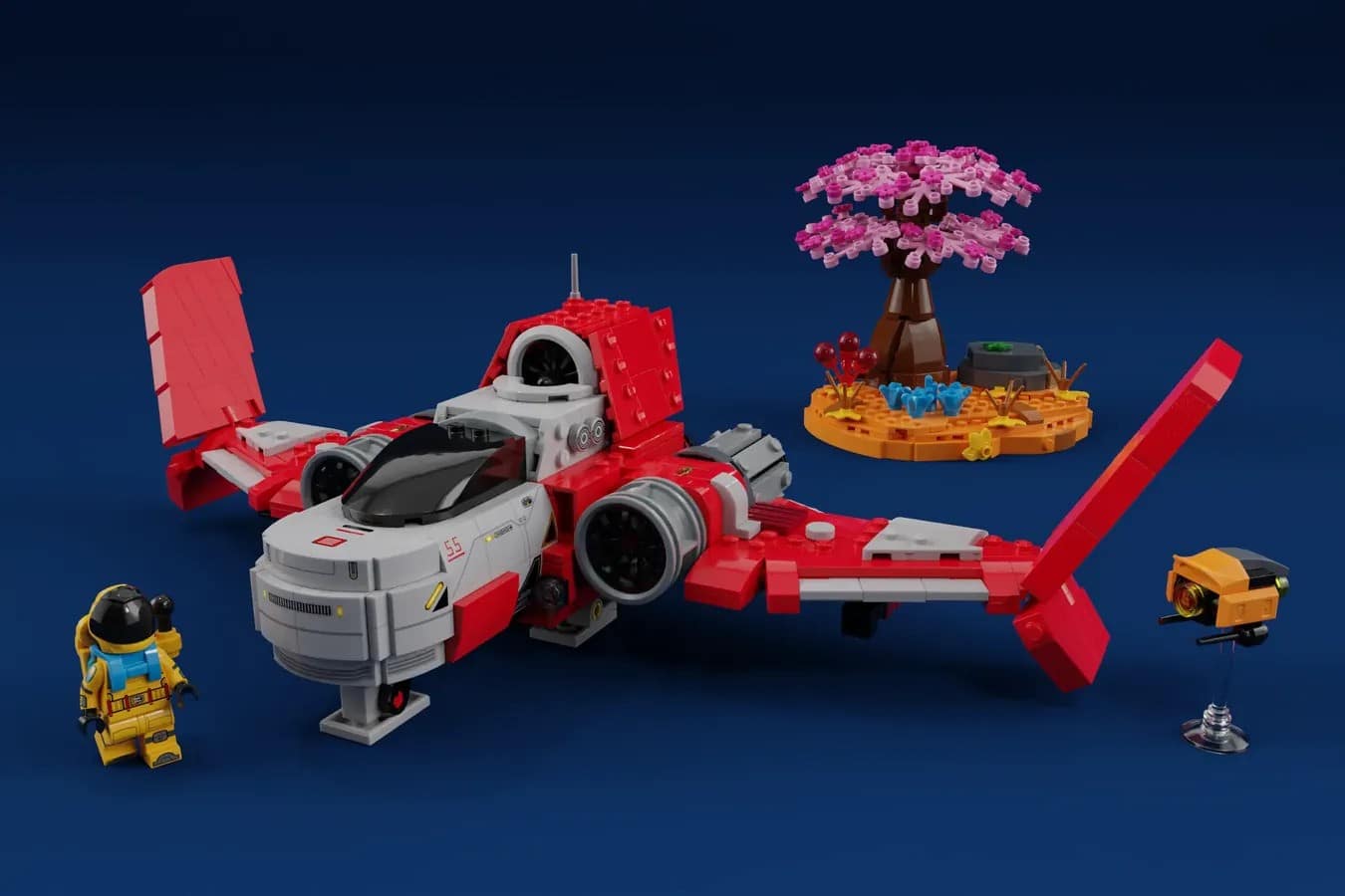 lego ideas no man's sky radiant pillar bc1