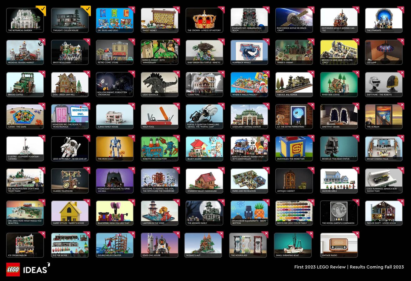 Uitslag eerste LEGO Ideas review 2023 – deze 2 nieuwe sets gaan verschijnen