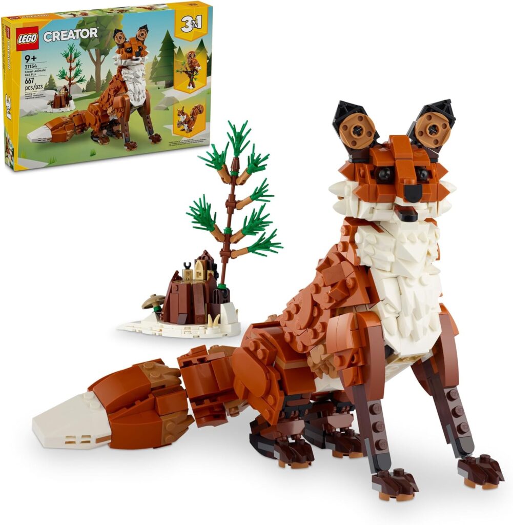 lego creator 31154 forest animals red fox (2)