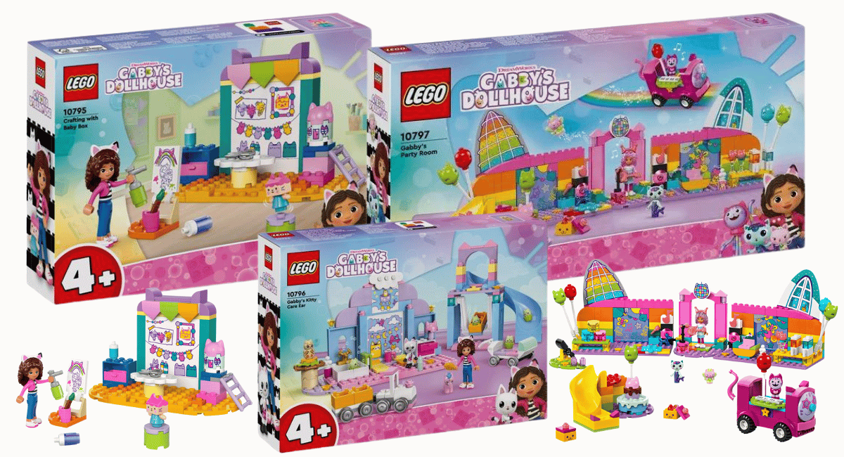 Dit zijn de nieuwe LEGO Gabby’s Dollhouse zomer 2024 sets