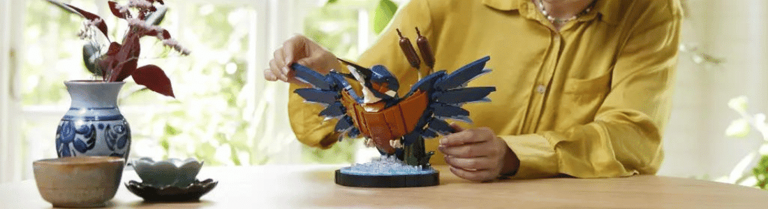 lego icons 10331 kingfisher bird
