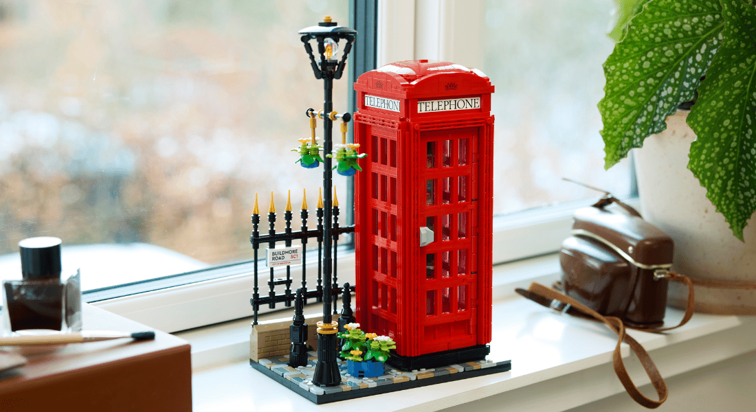 LEGO Ideas 21347 Red London Telephone Box – vanaf februari verkrijgbaar