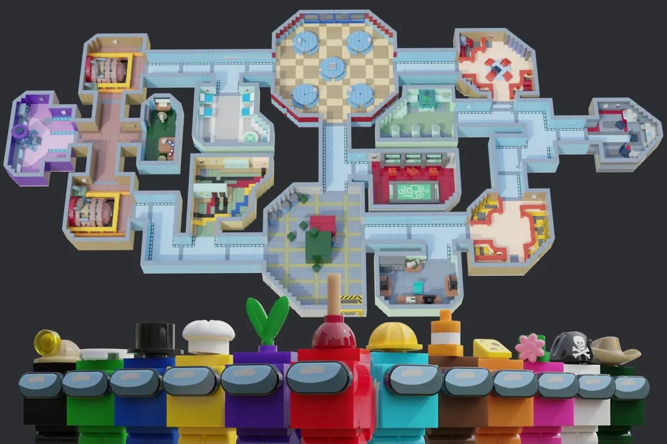 lego ideas among us the skeld
