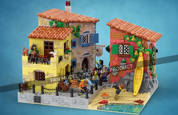 lego ideas italian riviera
