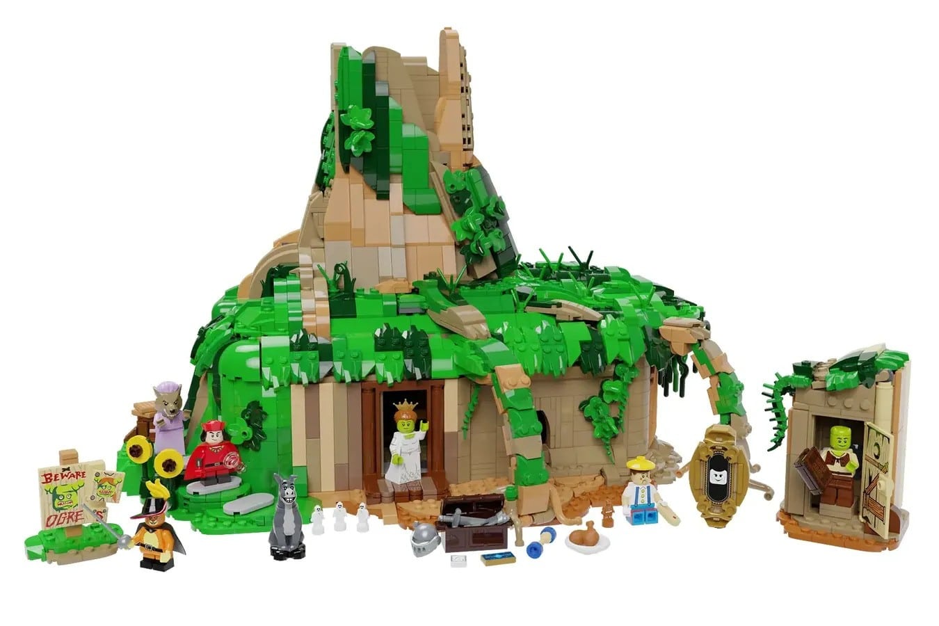 lego ideas shrek's swamp