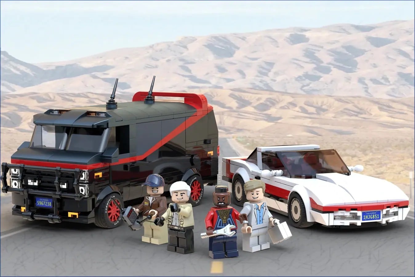 lego ideas the a team double heat