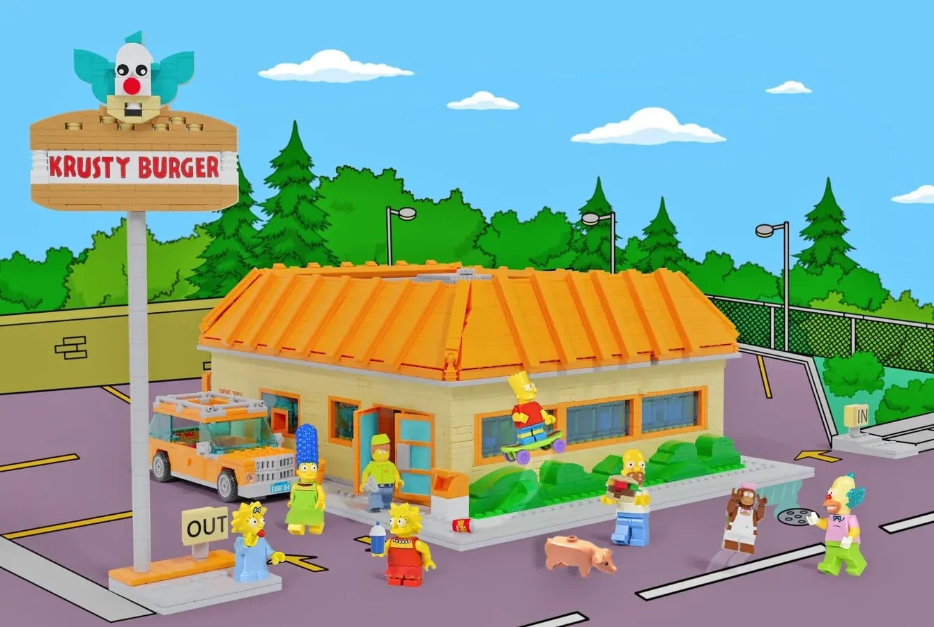 lego ideas the simpsons the krusty burger