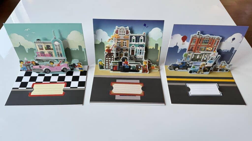 lego insiders pop up ansichtkaarten7