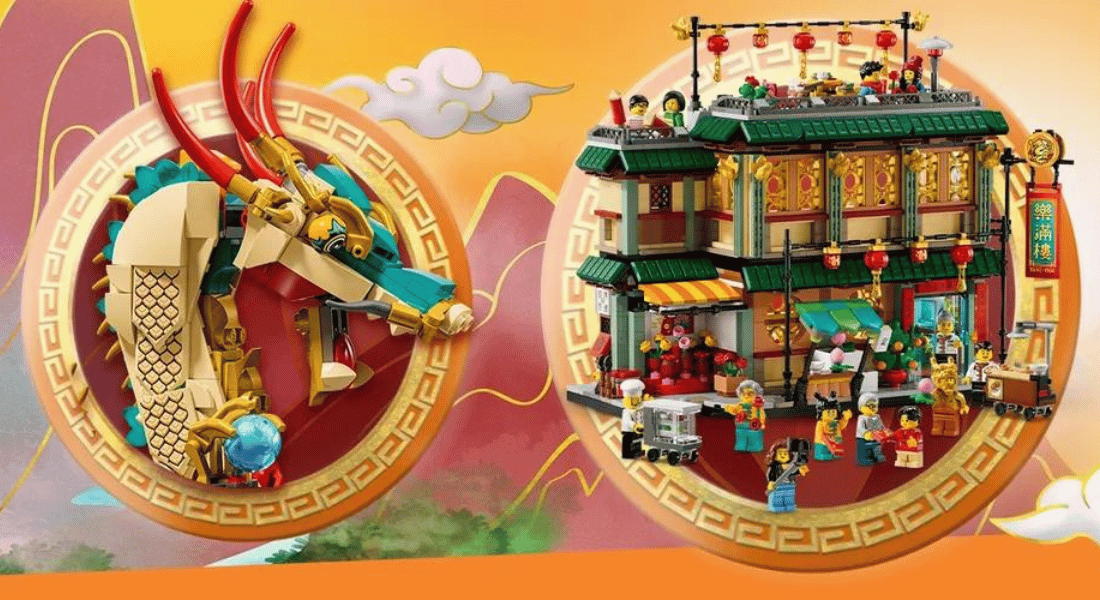 LEGO Lunar New Year 2024 sets onthuld – Vier het jaar van de draak