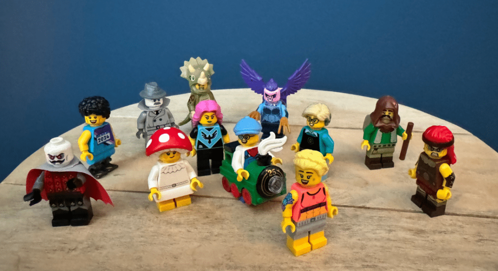 lego minifigures 71045 series 25 minifigures compleet