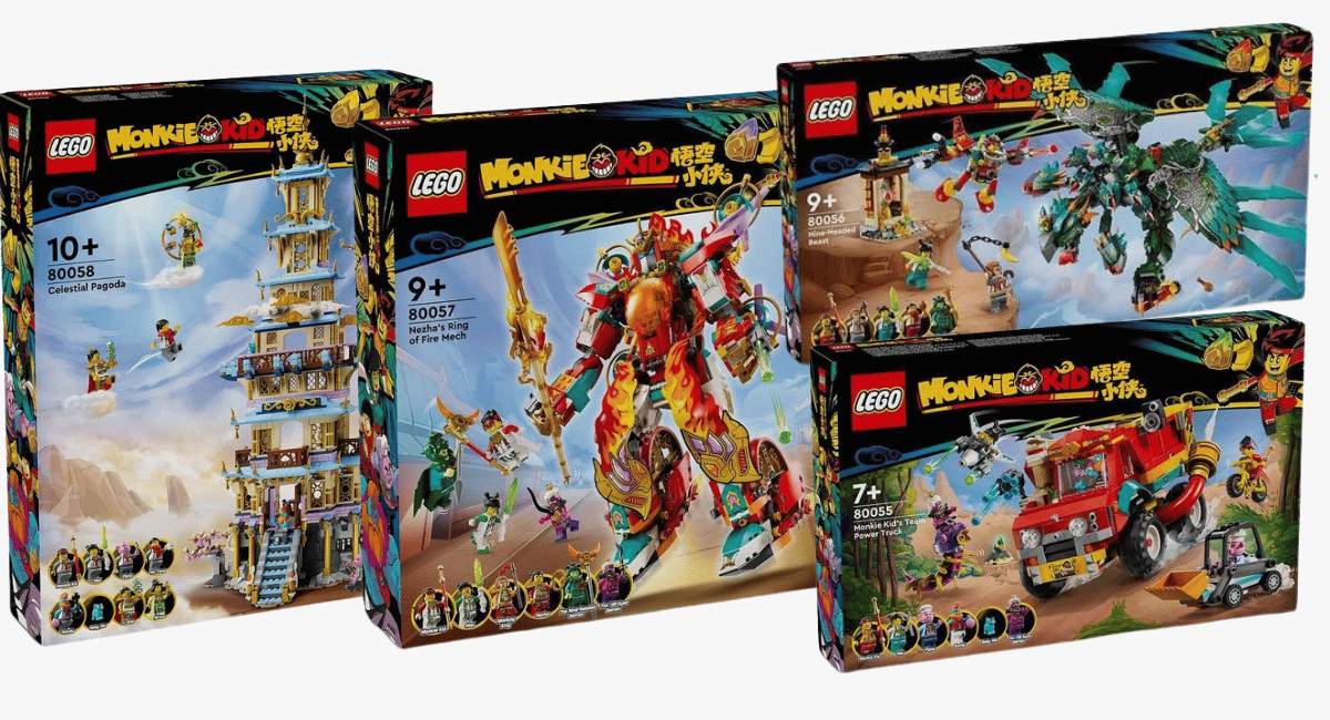 Dit zijn de nieuwe LEGO Monkie Kid zomer 2024 sets