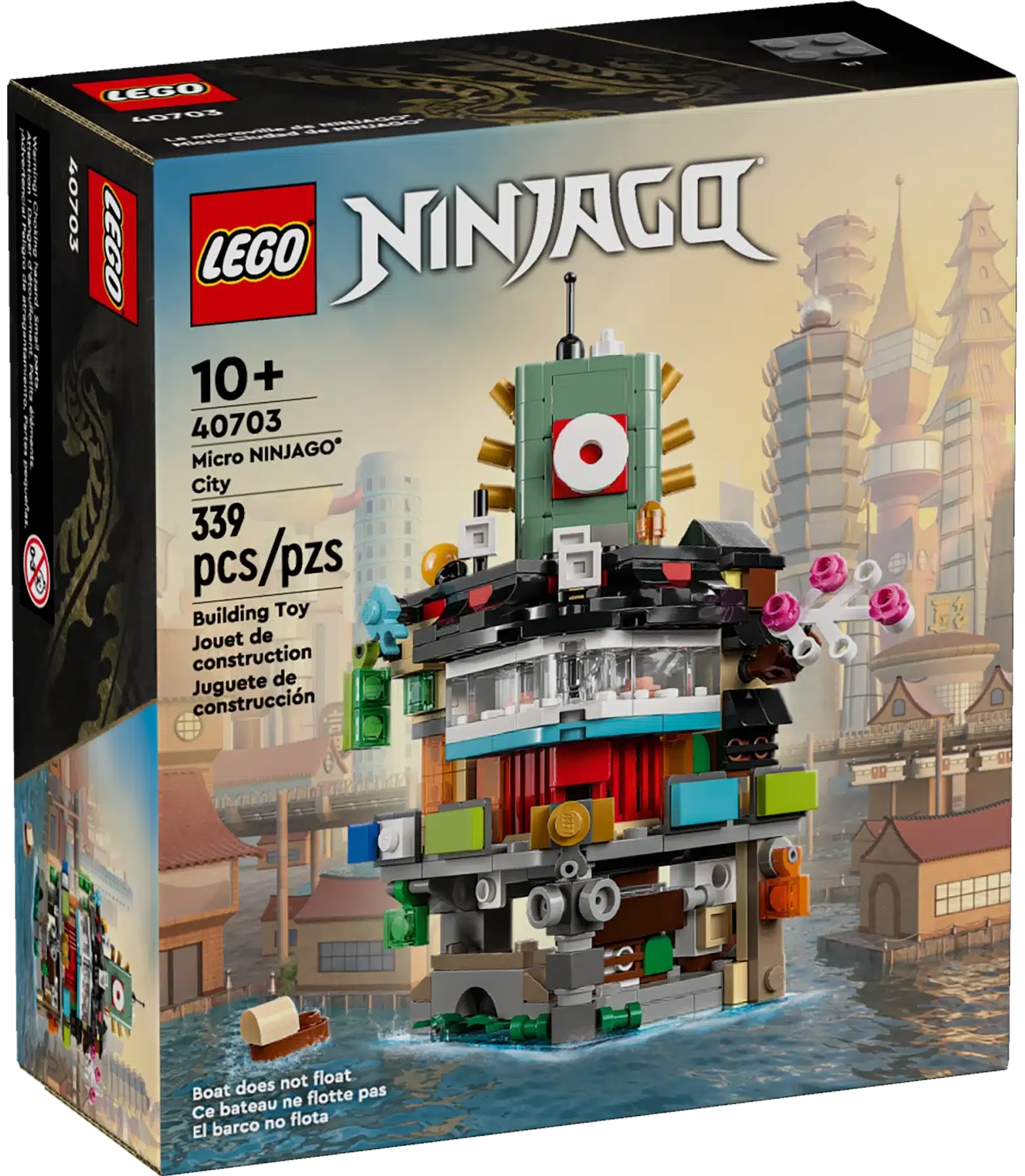 lego ninjago 40703 micro ninjago city (1)